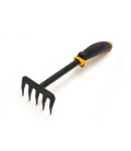 Hrabličky zahradní MASTERTOOL 5 zubů 300*95 mm s dvousložkovou násadou 14-6174