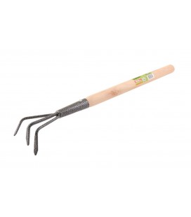 Kyprič zahradní trojzubý MASTERTOOL 450*85 mm s drevenou násadou 14-6195