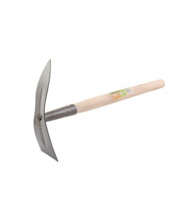 Motyčka zahradní plochá / špičatá MASTERTOOL 380*180 mm s dřevěnou násadou 14-6197