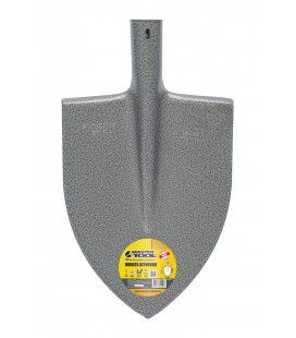 Lopata špičatá MASTERTOOL 220*300*390 mm kladivový lak bez násady 14-6247