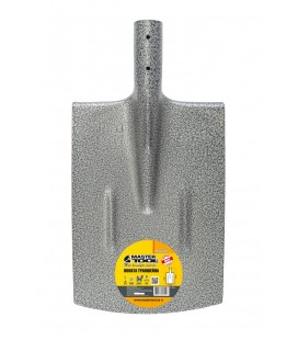 Lopata hranatá MASTERTOOL 215*300*405 mm kladivový lak bez násady 14-6252