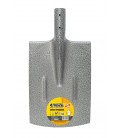 Lopata hranatá MASTERTOOL 215*300*405 mm kladivový lak bez násady 14-6252