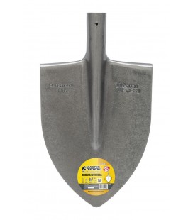 Lopata špičatá MASTERTOOL 220*300*390 mm lak bez násady 14-6264