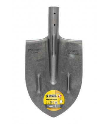 Lopata špičatá MASTERTOOL 210*290*405 mm lak bez násady 14-6265