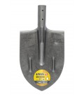 Lopata špičatá MASTERTOOL 210*290*405 mm lak bez násady 14-6265