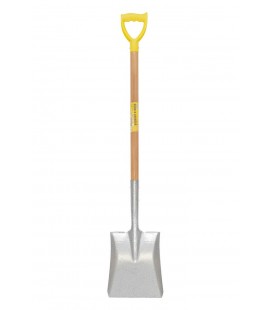 Lopata stájová MASTERTOOL 225*275*1200 mm kladivový lak s dřevěnou násadou 14-6269