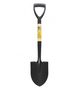Lopata špičatá MASTERTOOL 150*205*670 mm černá s dřevěnou násadou 14-6276