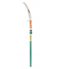 Pila zahradní teleskopická MASTERTOOL PROFI hliníková rukojeť 2, 5 m, ostří 420 mm 6TPI kalený 3D zub 14-6904