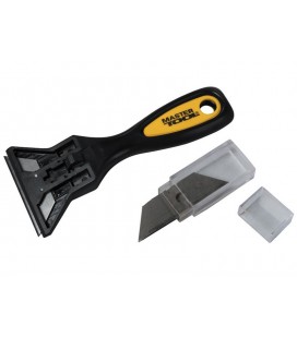 Škrabka na barvu MASTERTOOL čepel 19*60 mm, sada čepelí 10 ks 17-1001