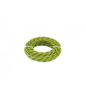 Žací struna pro křovinořez MASTERTOOL SPIRAL SQUARE bezhlučný 2, 70 mm 15 m dvoubarevný 19-0427