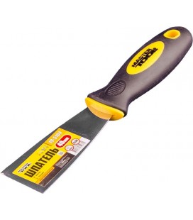 Špachtle nerezová MASTERTOOL FLEX 40 mm s dvousložkovou rukojetí TPR 19-5104