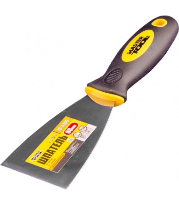 Špachtle nerezová MASTERTOOL FLEX 60 mm s dvousložkovou rukojetí TPR 19-5106