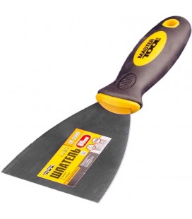 Špachtle nerezová MASTERTOOL FLEX 80 mm s dvousložkovou rukojetí TPR 19-5108