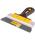 Špachtle nerezová MASTERTOOL AL-PROFI 200*35 mm s dvousložkovou rukojetí TPR 19-5220