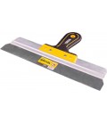 Špachtle nerezová MASTERTOOL AL-PROFI 350*35 mm s dvousložkovou rukojetí TPR 19-5235