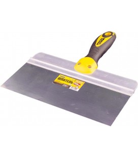 Špachtle s bitem nerezová MASTERTOOL AL-PROFI 250*85 mm s dvousložkovou rukojetí TPR 19-5325