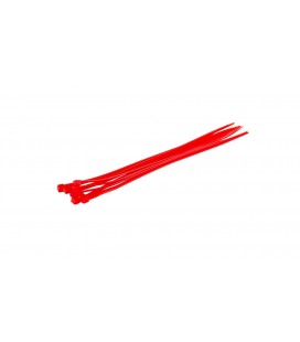 Stahovací páska na kabely, nylon MASTERTOOL 2, 5*150 mm, 100 ks balení červená 20-1710
