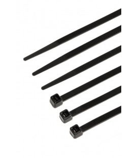 Stahovací páska na kabely, nylon MASTERTOOL 2, 5*120 mm, 100 ks balení černá 20-1844