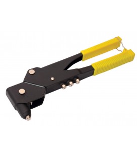 Kleště nýtovací MASTERTOOL s otočnou hlavou 285 mm Ø 2, 4/3, 2/4, 0/4, 8 mm 21-0708