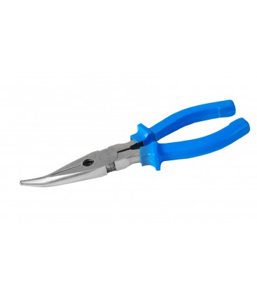 Kleště polokulaté MASTERTOOL zahnuté American Type 180 mm C45 HRC 44~48 22-3180