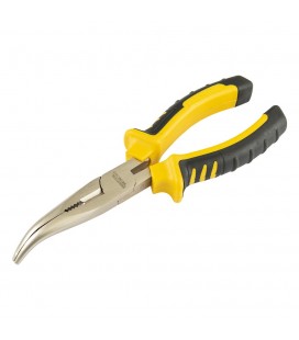 Kleště polokulaté MASTERTOOL zahnuté 180 mm C55 HRC 45~50 23-3180