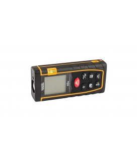 Měřič laserový MASTERTOOL 60m ± 2 mm/m, paměť 30 620–690 nm, třída I, IP54, 1, 5 V ААА*2, textilní pouzdro 30-0960