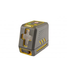 Laserová vodováha MASTERTOOL 15 m ±0, 3 mm/m, H/V/H+V H130°/V130° ±4° RED/635 nm, třída II IP54 АА*4 textilní pouzdro 30-1903