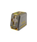 Laserová vodováha MASTERTOOL 15 m ±0, 3 mm/m, H/V/H+V H130°/V130° ±4° RED/635 nm, třída II IP54 АА*4 textilní pouzdro 30-1903