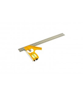 Úhelník multifunkční MASTERTOOL 300 mm, libely 0, 5 mm/m 0, 03° 30-3510