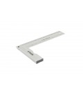 Úhelník truhlářský hliníkový MASTERTOOL 250 mm, libely 0, 5 mm/m 0, 03° 30-4250