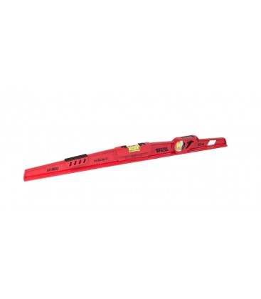 Vodováha litinová MASTERTOOL 60 cm se zrcadlem 2 libely 0, 5 mm/m 0, 03° 33-0602