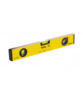Vodováha hliníková MASTERTOOL PROFI stavební 40 cm 3 libely 0, 5 mm/m 0, 03° 36-0403
