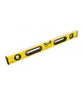 Vodováha hliníková MASTERTOOL PROFI stavební 60 cm 3 libely 0, 5 mm/m 0, 03° gumový úchyty 36-0603
