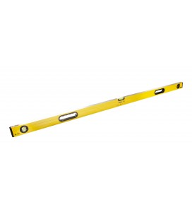 Vodováha hliníková MASTERTOOL PROFI stavební 150 cm 3 libely 0, 5 mm/m 0, 03° gumový úchyty 36-1503