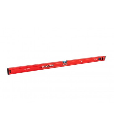 Vodováha stavební hliníková MASTERTOOL PROFI 100 cm 2 libely 0, 5 mm/m 0, 03° výklenek pro montáž na potrubí 37-1003