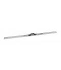 Pravítko Hliníkové rukojetí MASTERTOOL 120 cm 2 libely 39-5120