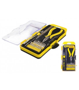 Bity šroubovací MASTERTOOL přesné a nástrojů sada 23 ks 40-0166