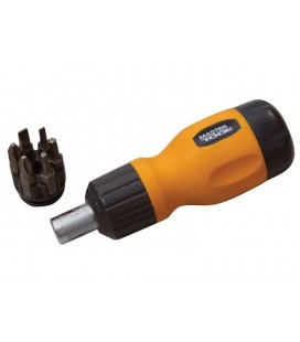 Šroubovák ráčnový MASTERTOOL 6-IN-1 PH1-2-3/SL4-5-6 25 mm 40-0517