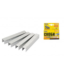 Spony do sponkovací pistole MASTERTOOL R53 R53 8 mm, 1000 ks 41-0308