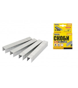 Spony do sponkovací pistole MASTERTOOL R53 R53 12 mm, 1000 ks 41-0312