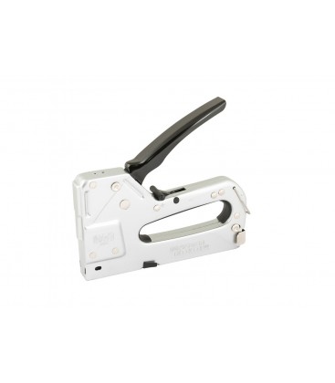 Pistole sponkovací 3-v-1 MASTERTOOL spony R53 4-14 mm/R13 6-14 mm, hřebíky bez hlavičky 14 mm 41-0909