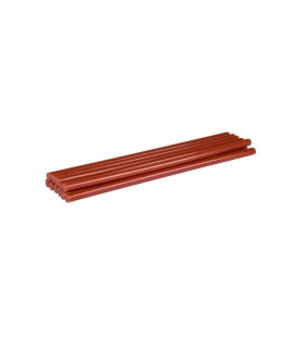 Tyčinky tavné MASTERTOOL 7, 2*200 mm 12 ks hnedá 42-1153