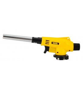 Hořák plynový na plynové kartuše MASTERTOOL prodloužená tryska Ø 14 mm/1300°С zapalování piezoelektrické 44-5036