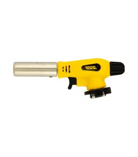 Hořák plynový MASTERTOOL na plynové kartuše tryska Ø 22 mm/1300°C, zapalování piezoelektrické, keramická ochrana trysky 44-5041