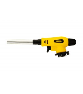 Hořák plynový MASTERTOOL na plynové kartuše prodloužená tryska Ø 14 mm/1300°C zapalování piezoelektrické 44-5042