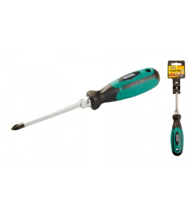 Šroubovák magnetický MASTERTOOL HEXAGON pozidriv PH2*100 mm 45-8210