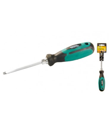 Šroubovák magnetický MASTERTOOL HEXAGON plochý SL5* 75 mm 45-8575