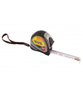 Metr svinovací MASTERTOOL 5m*19 mm, zámek a automatické zasunutí 63-5019