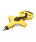 Svinovací měřící pásmo MASTERTOOL geodetický 50 m*13 mm, kovová páska 67-5013