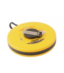 Svinovací měřící pásmo MASTERTOOL 20 m*13 mm, skleněné vlákno 69-2013